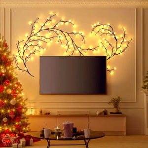 Enchanting Vine Lights for Indoor Home Decor – Perfect for Holiday and Festive Ambiance